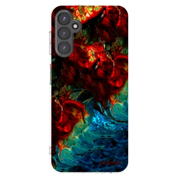 Picasee Samsung Galaxy A14 4G A145R Hülle - Transparentes Silikon - Universe