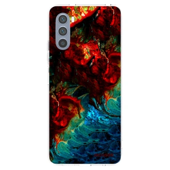 Picasee Motorola Moto G62 Hülle - Transparentes Silikon - Universe