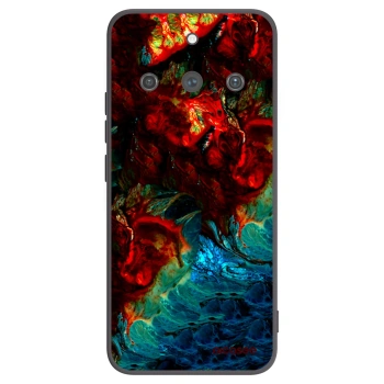 Picasee Realme 11 Pro+ Hülle - Schwarzes Silikon - Universe