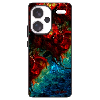 Picasee Xiaomi Redmi Note 13 Pro+ 5G Hülle - Schwarzes Silikon - Universe