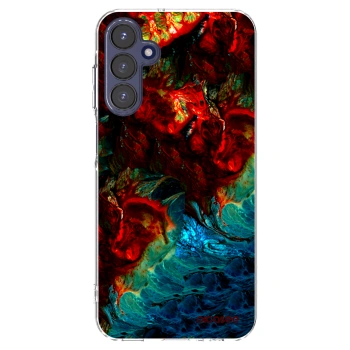 Picasee Samsung Galaxy A15 A155F 4G Hülle - Transparentes Silikon - Universe