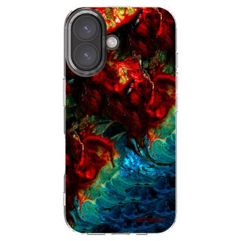 Picasee Apple iPhone 16 Hülle - Transparentes Silikon - Universe