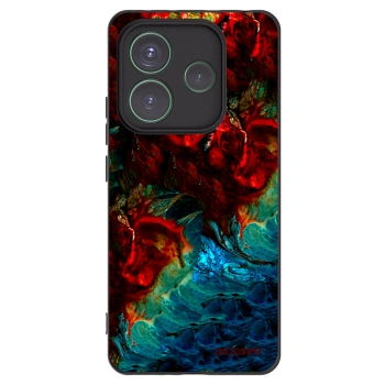 Picasee Xiaomi Redmi Note 14 5G Hülle - Schwarzes Silikon - Universe