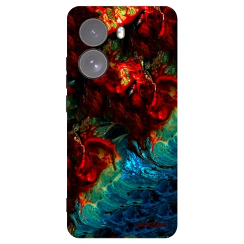 Picasee Xiaomi Poco X7 Hülle - Schwarzes Silikon - Universe