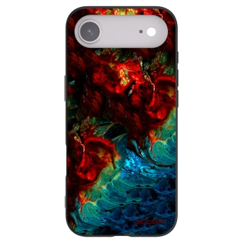 Picasee Apple iPhone Air Hülle - Schwarzes Silikon - Universe
