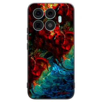 Picasee Xiaomi 17T Pro Hülle - Schwarzes Silikon - Universe