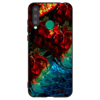 Picasee Honor 20 Lite Hülle - Schwarzes Silikon - Universe