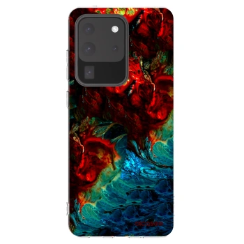 Picasee Samsung Galaxy S20 Ultra 5G G988F Hülle - Transparentes Silikon - Universe