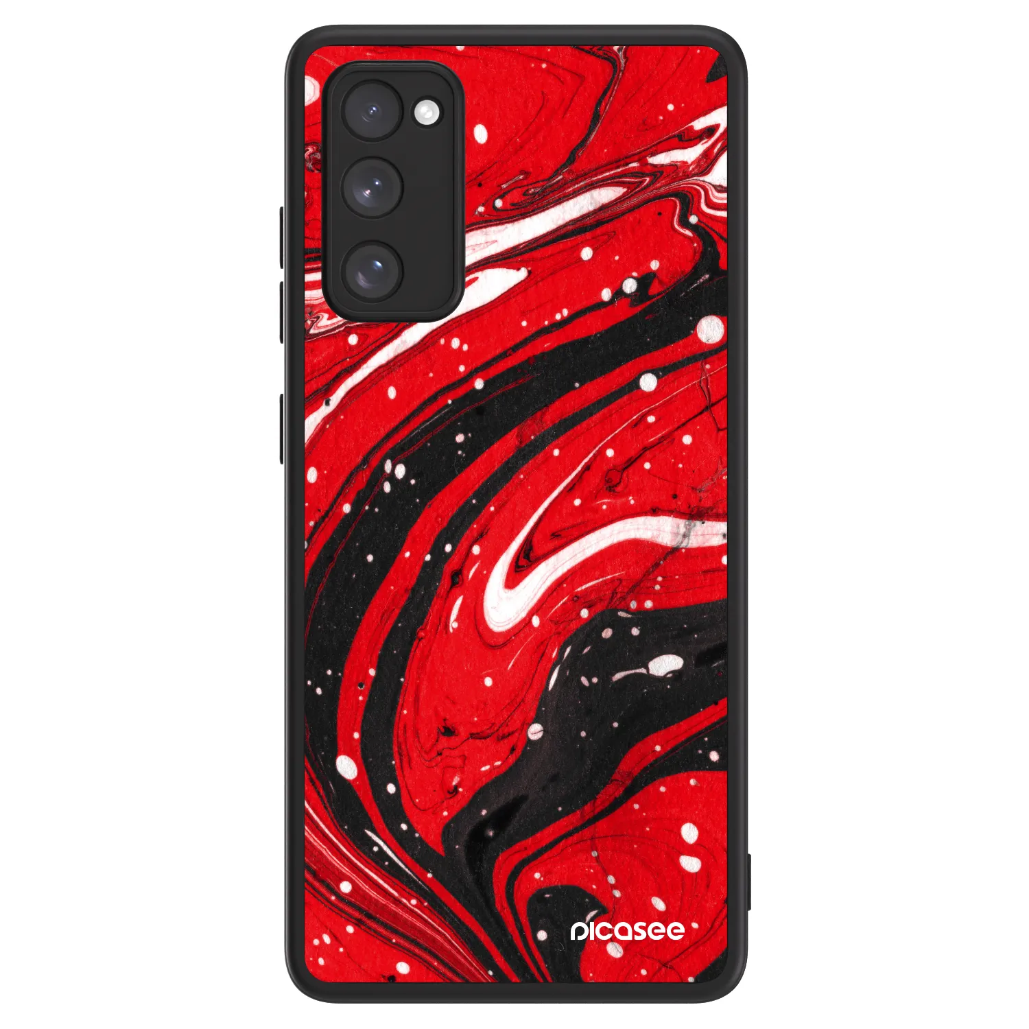 Picasee ULTIMATE CASE für Samsung Galaxy S20 FE - Red black