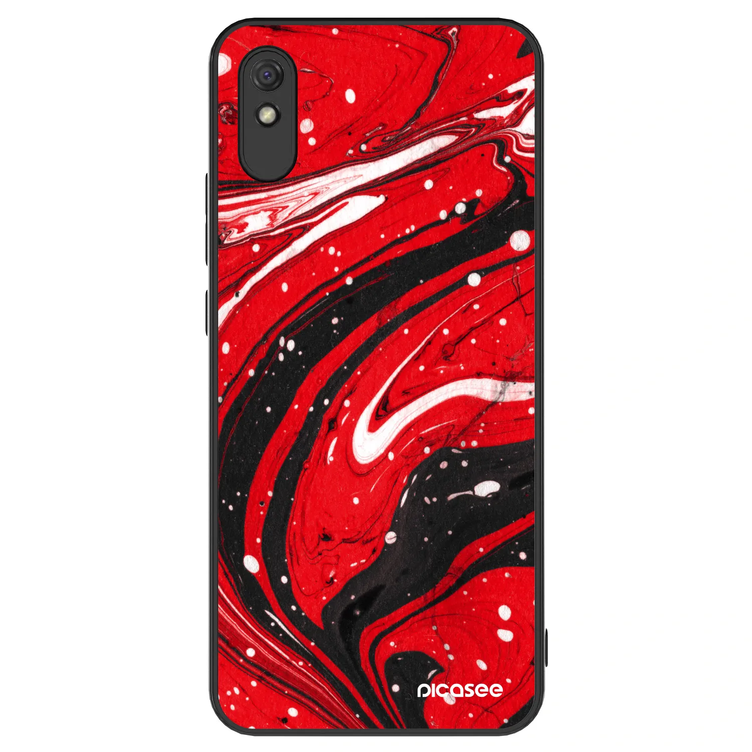 Picasee ULTIMATE CASE für Xiaomi Redmi 9A - Red black
