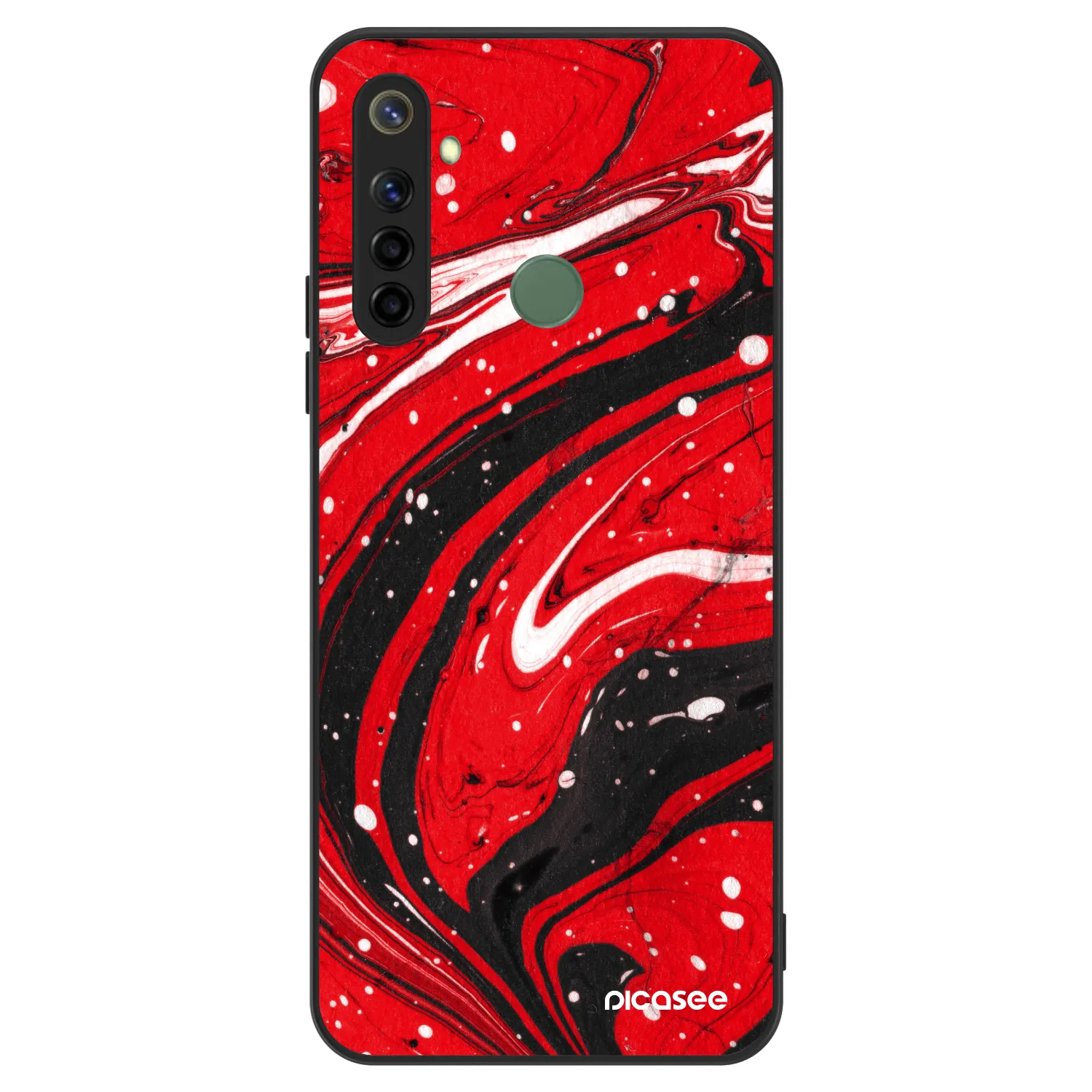 Picasee ULTIMATE CASE für Realme 6i - Red black