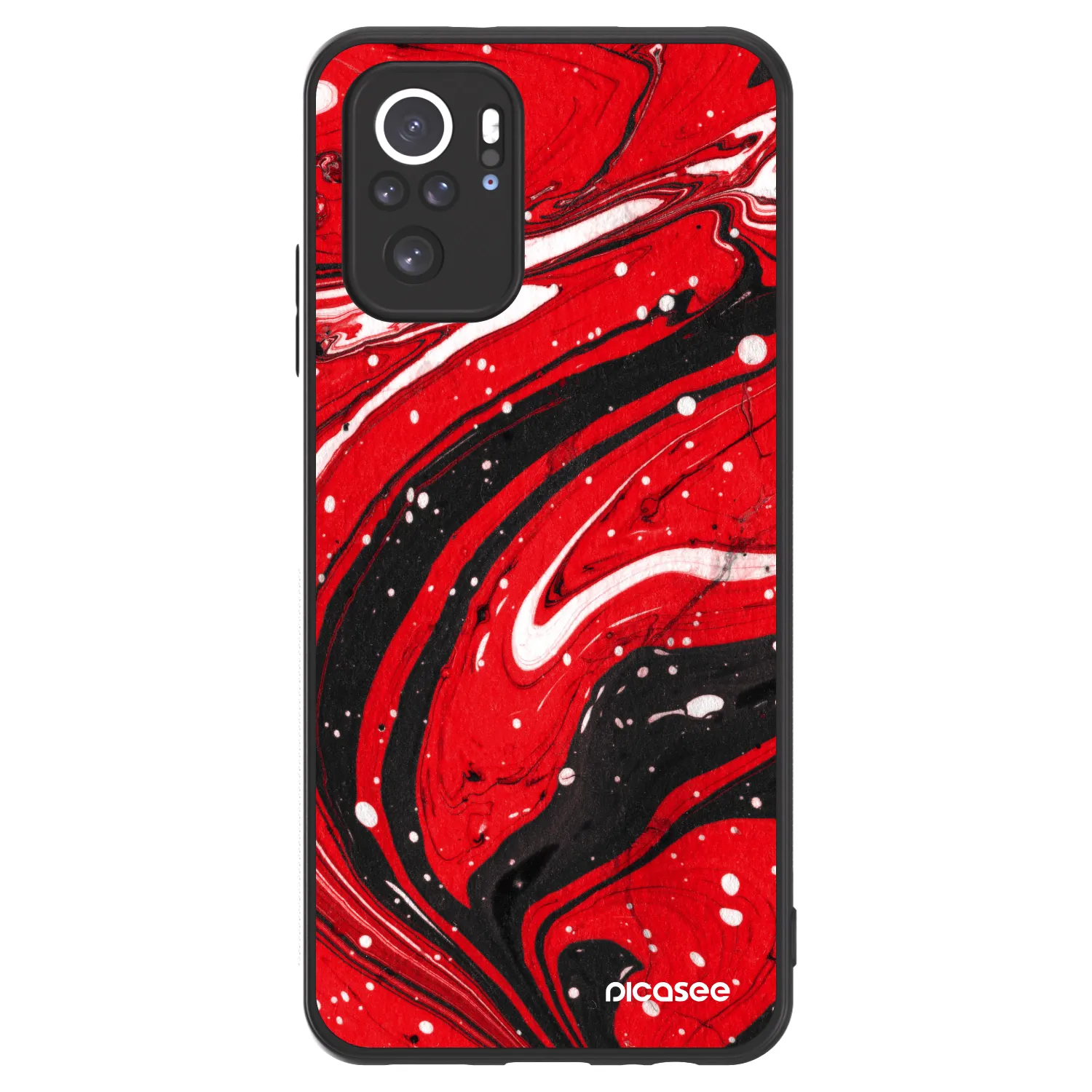 Picasee ULTIMATE CASE für Xiaomi Redmi Note 10S - Red black