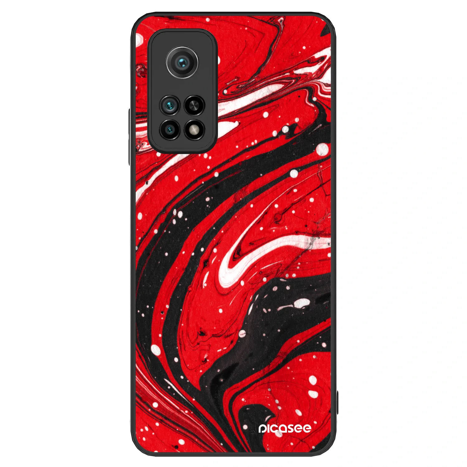 Picasee ULTIMATE CASE für Xiaomi Mi 10T - Red black