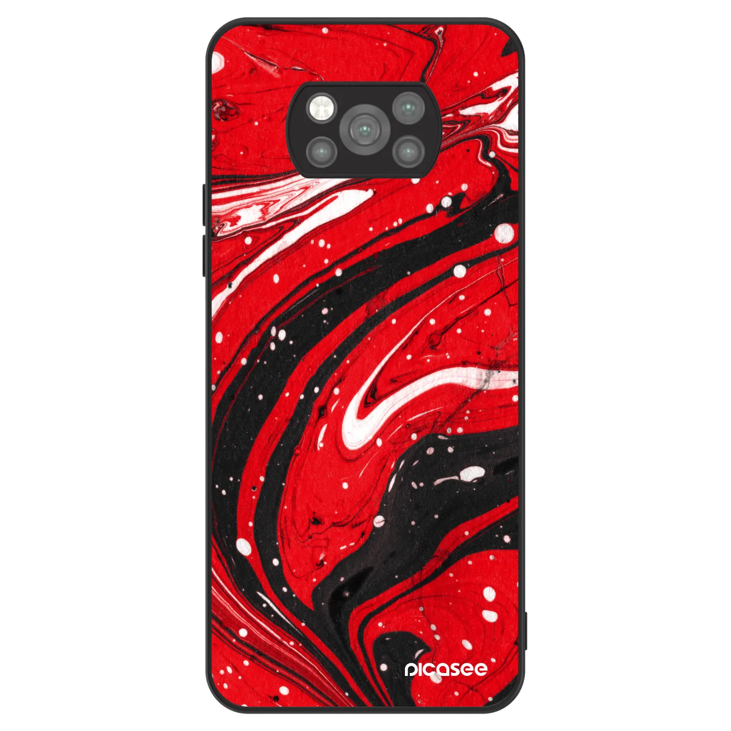 Picasee ULTIMATE CASE für Xiaomi Poco X3 Pro - Red black