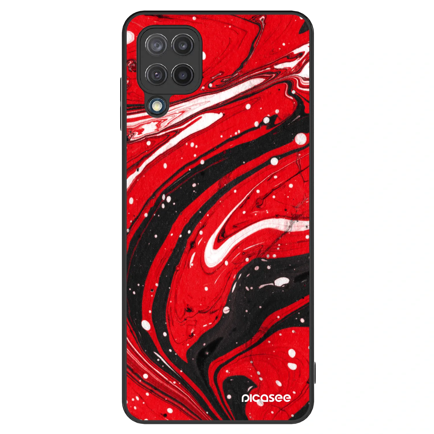Picasee ULTIMATE CASE für Samsung Galaxy M12 M127F - Red black