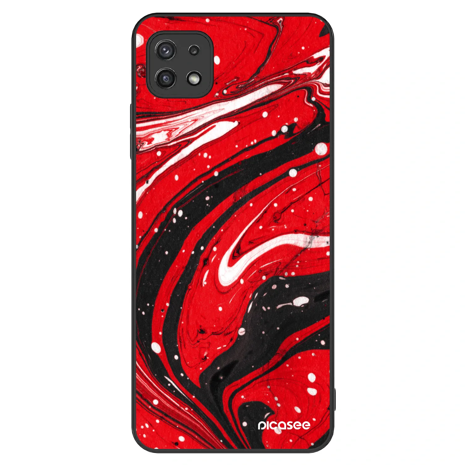 Picasee ULTIMATE CASE für Samsung Galaxy A22 A226B 5G - Red black