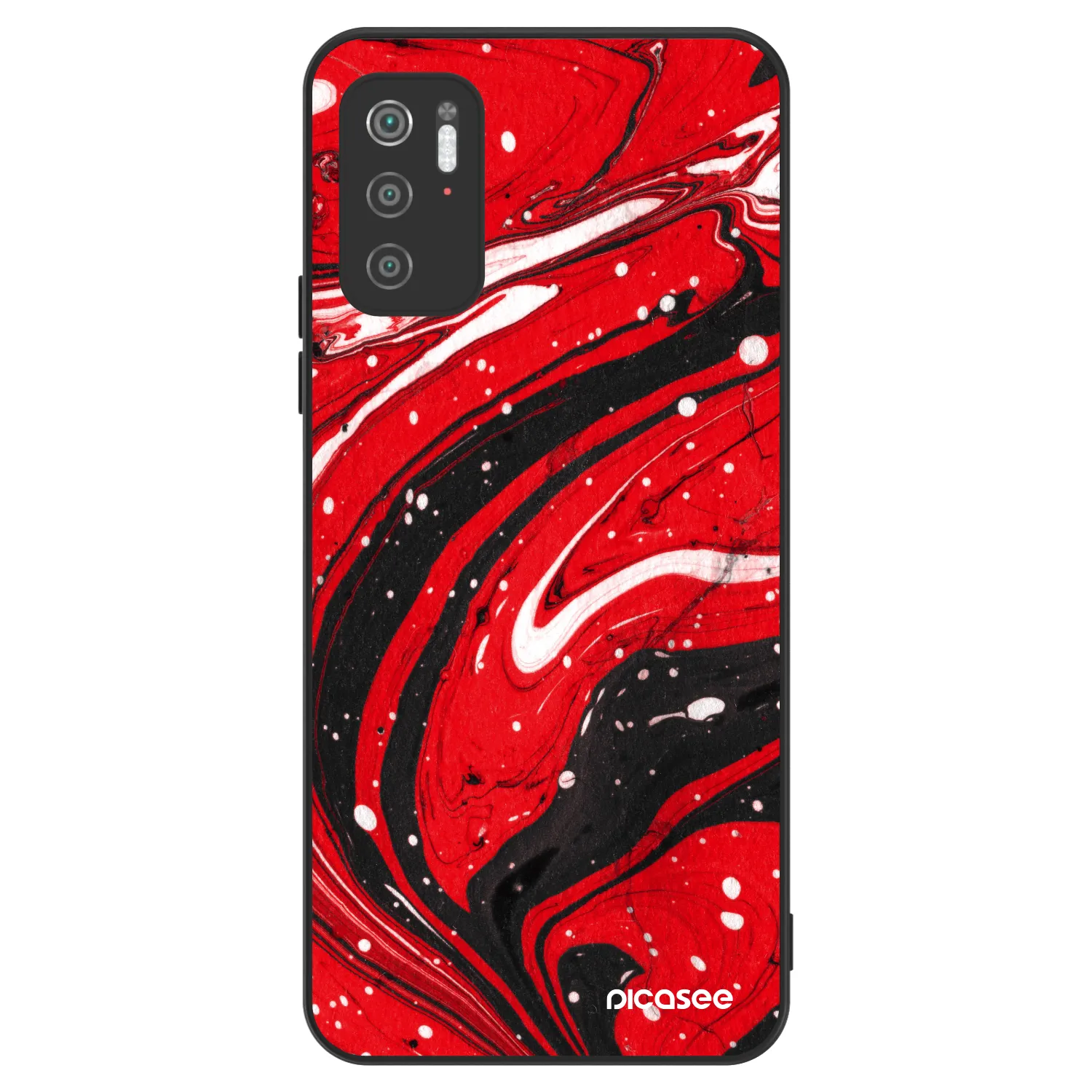 Picasee ULTIMATE CASE für Xiaomi Poco M3 Pro 5G - Red black