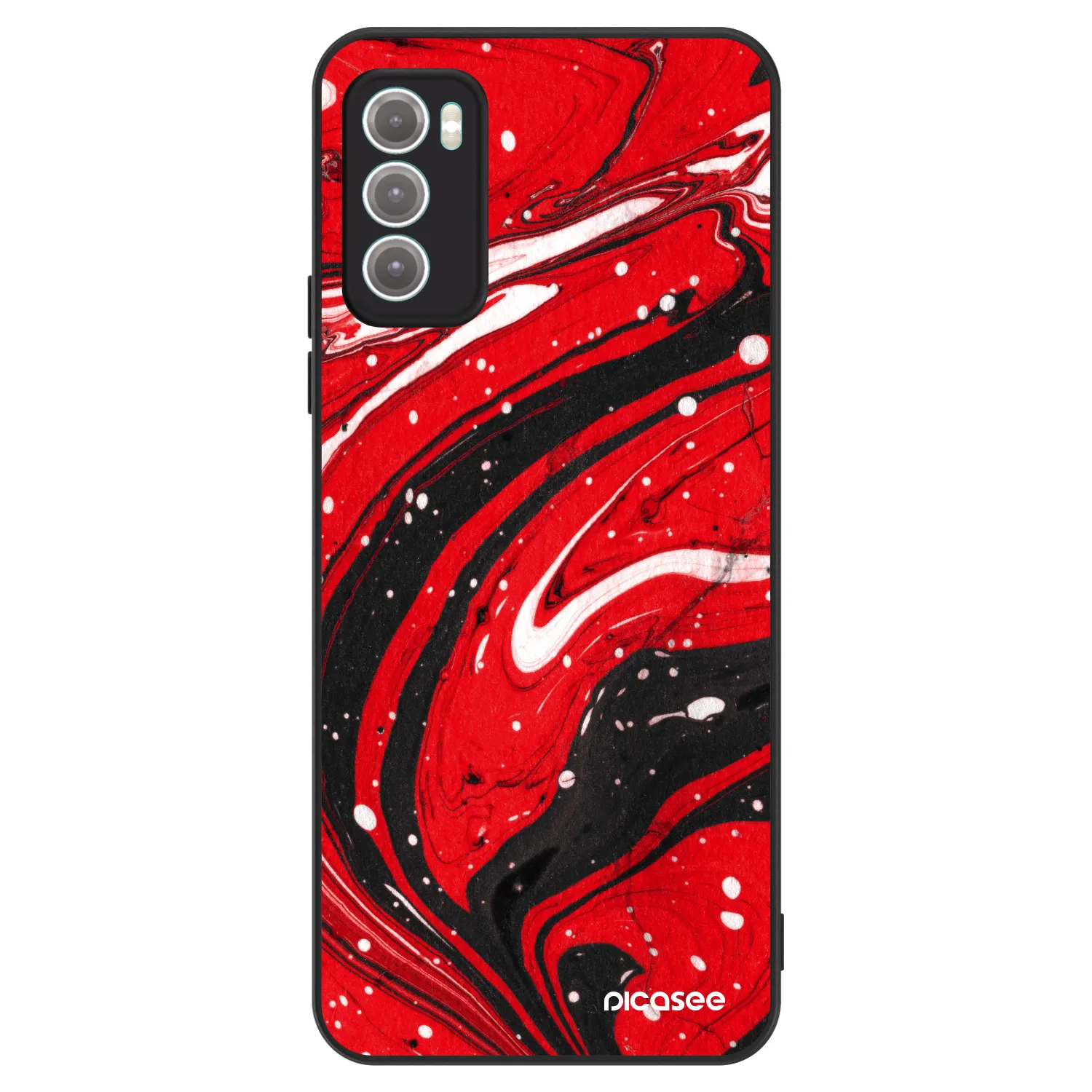Picasee ULTIMATE CASE für Motorola Moto G60 - Red black