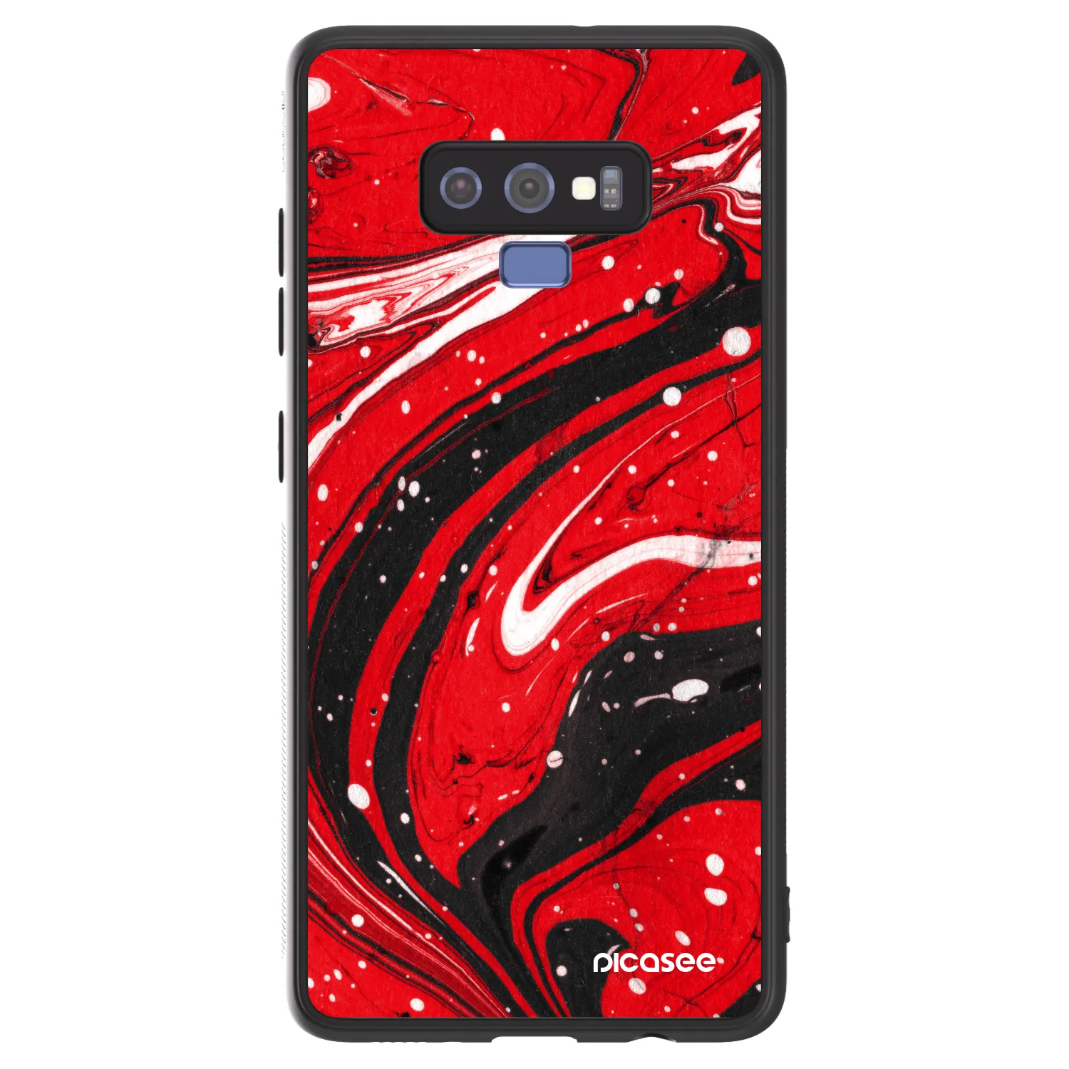 Picasee ULTIMATE CASE für Samsung Galaxy Note 9 N960F - Red black