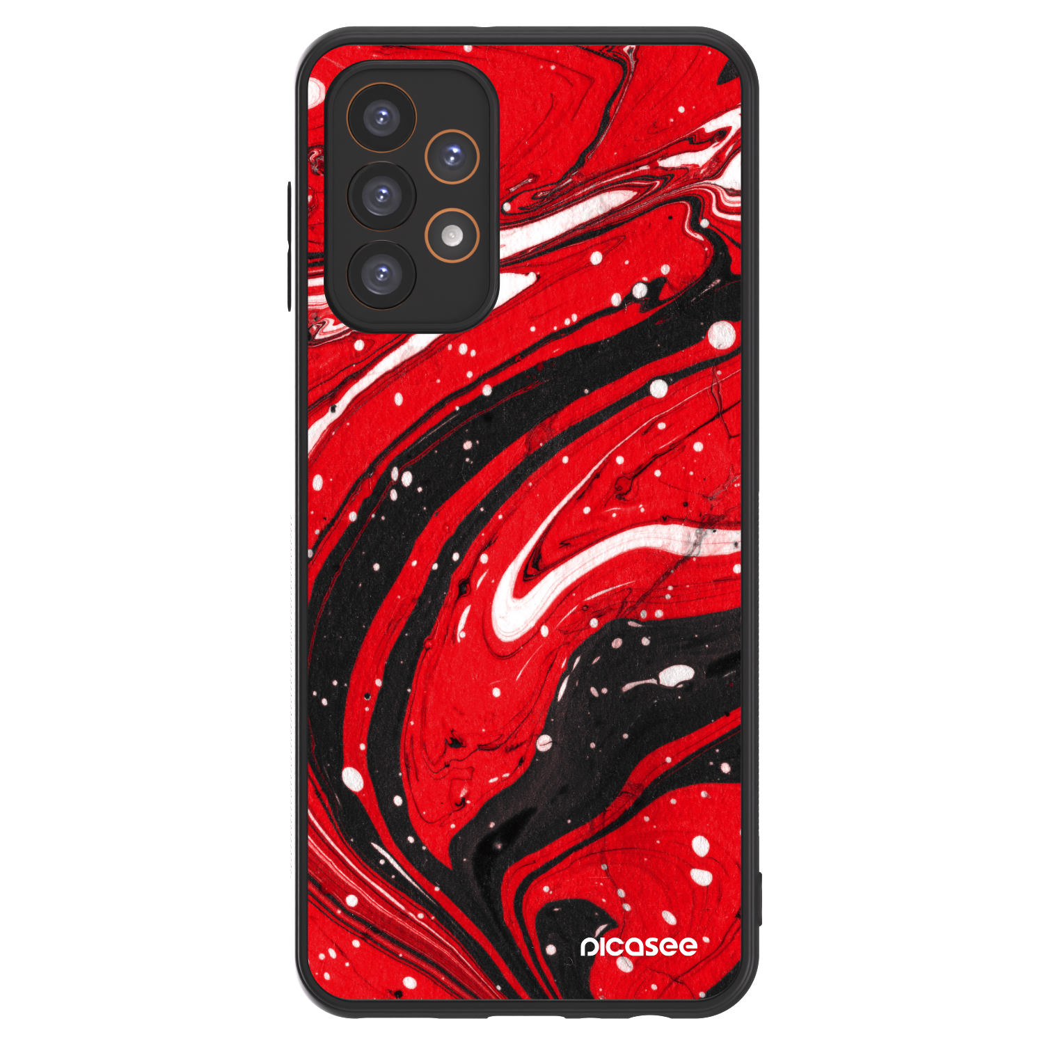 Picasee ULTIMATE CASE für Samsung Galaxy A23 A236B 5G - Red black
