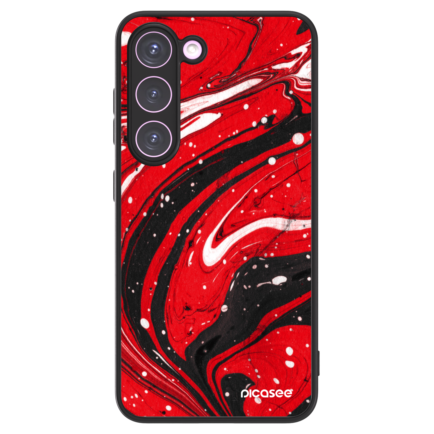 Picasee ULTIMATE CASE für Samsung Galaxy S23 5G - Red black
