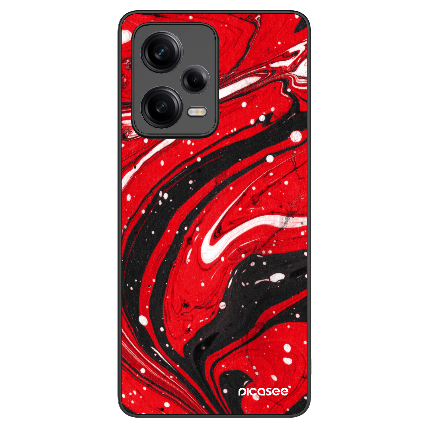 Picasee ULTIMATE CASE für Xiaomi Redmi Note 12 Pro+ 5G - Red black