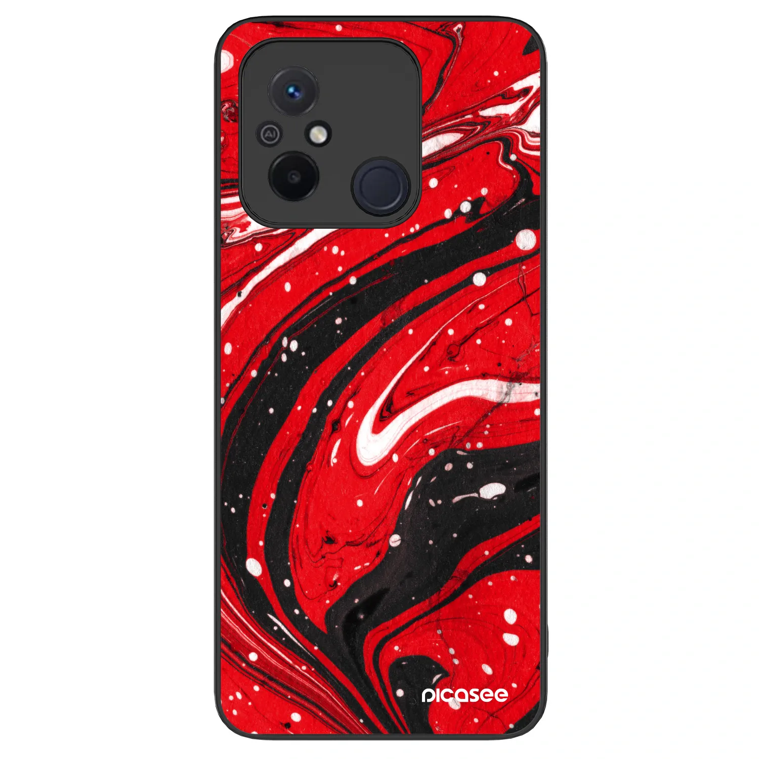 Picasee ULTIMATE CASE für Xiaomi Redmi 12C - Red black