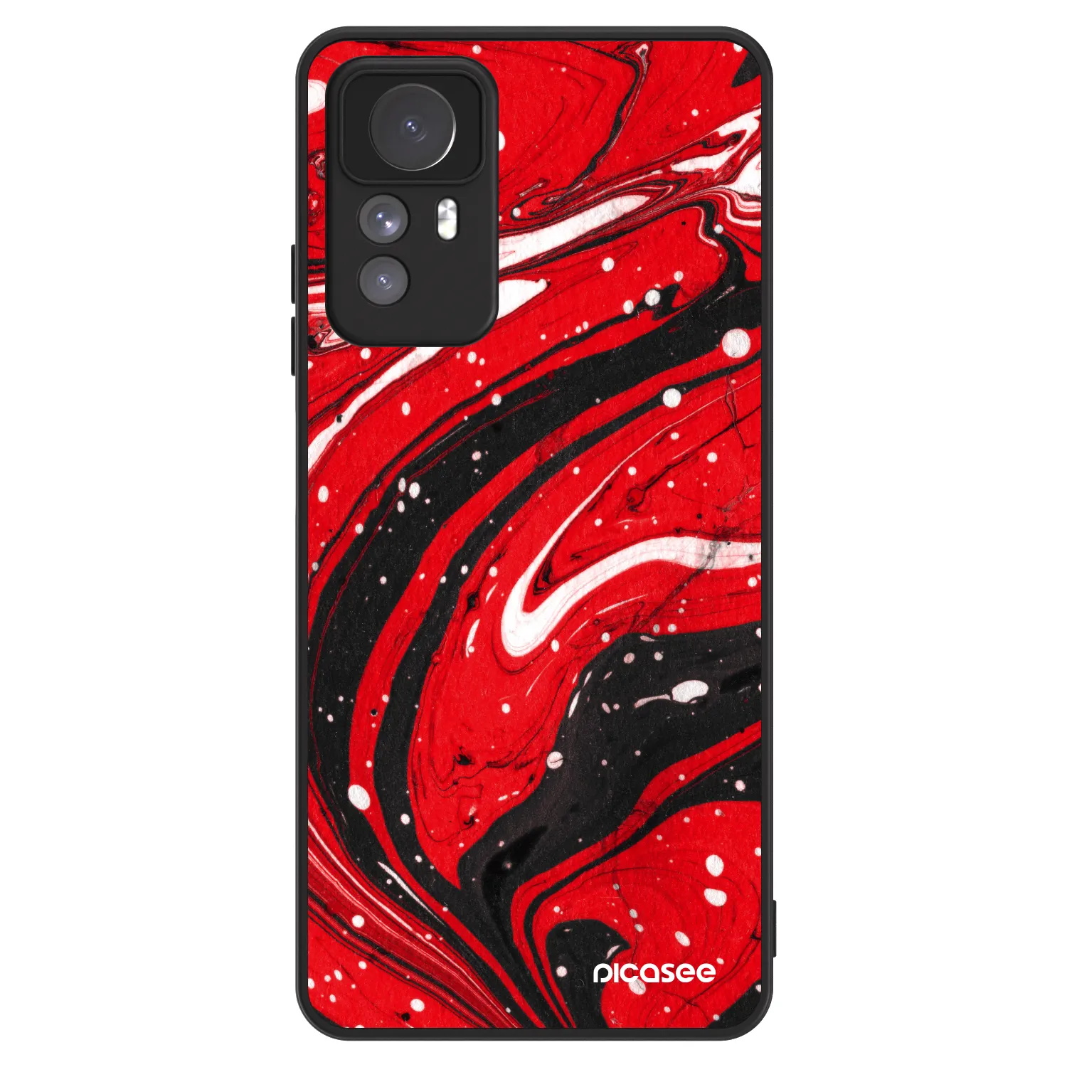 Picasee ULTIMATE CASE für Xiaomi Redmi Note 12S - Red black