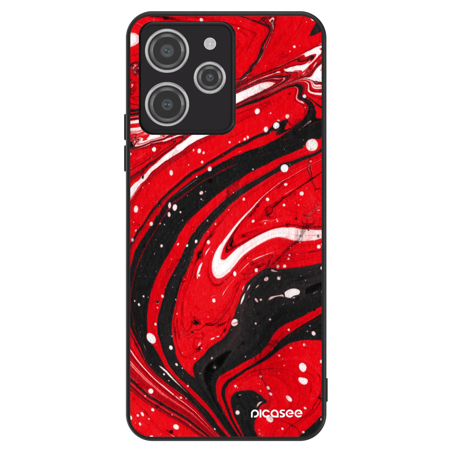 Picasee ULTIMATE CASE für Xiaomi Redmi 12 4G - Red black