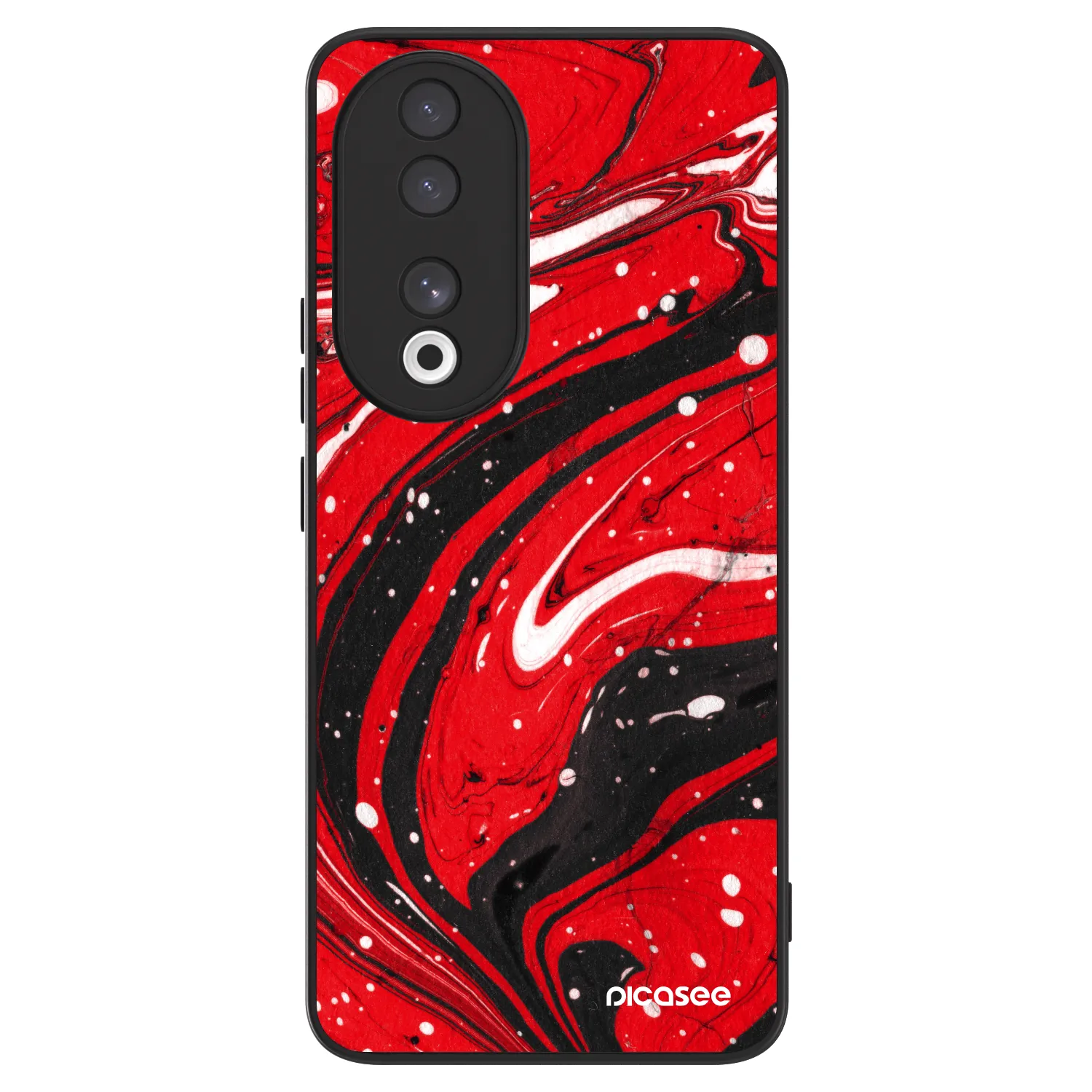 Picasee ULTIMATE CASE für Honor 90 5G - Red black
