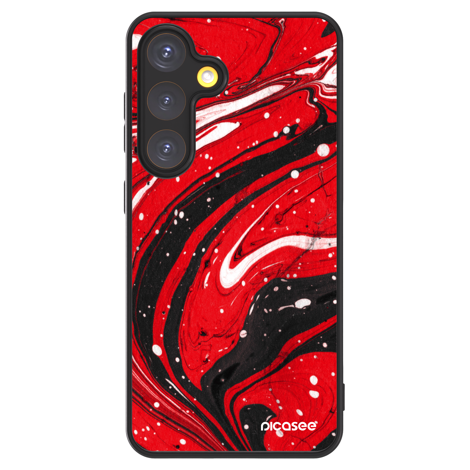 Picasee ULTIMATE CASE für Samsung Galaxy S24 S921B 5G - Red black
