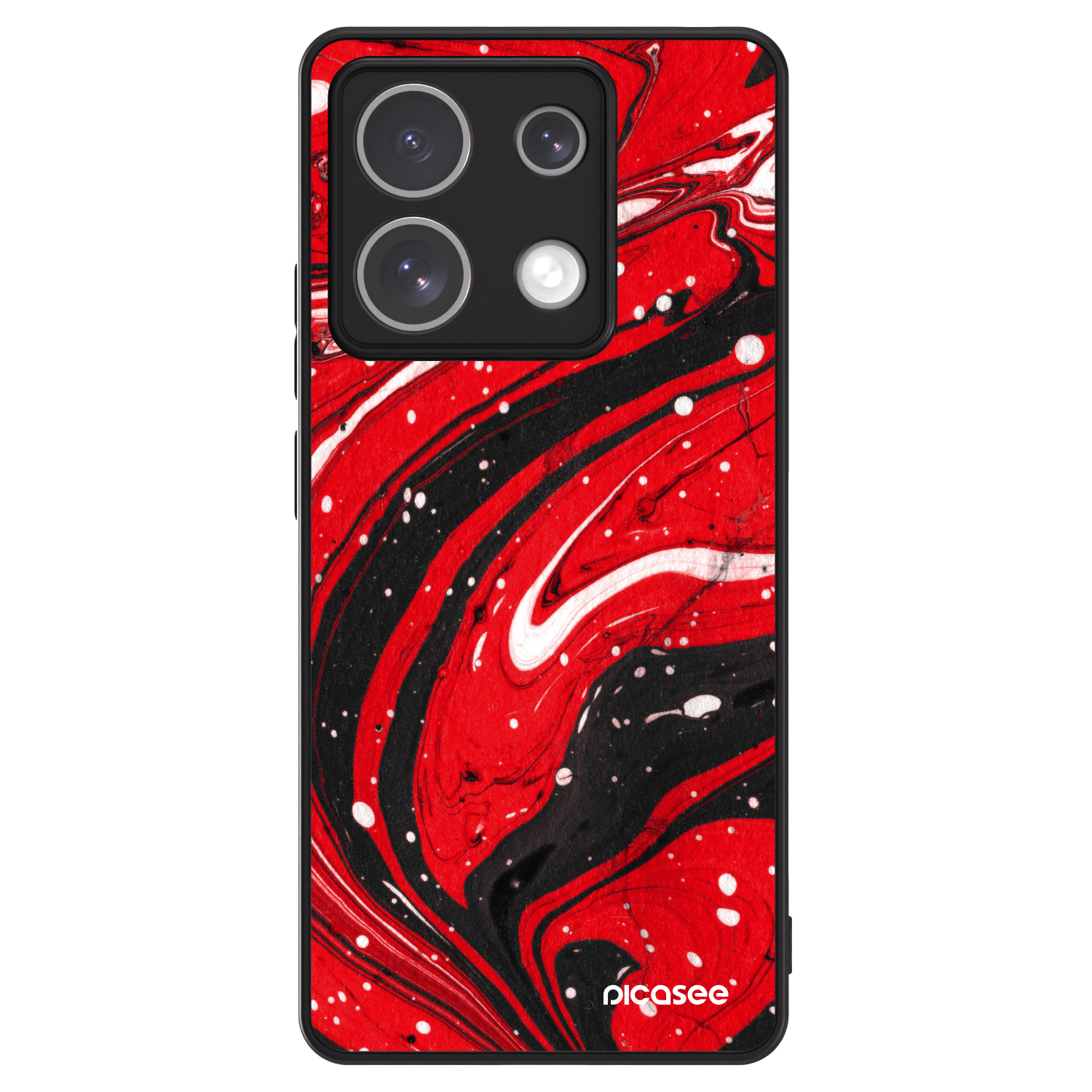 Picasee ULTIMATE CASE für Xiaomi Redmi Note 13 5G - Red black