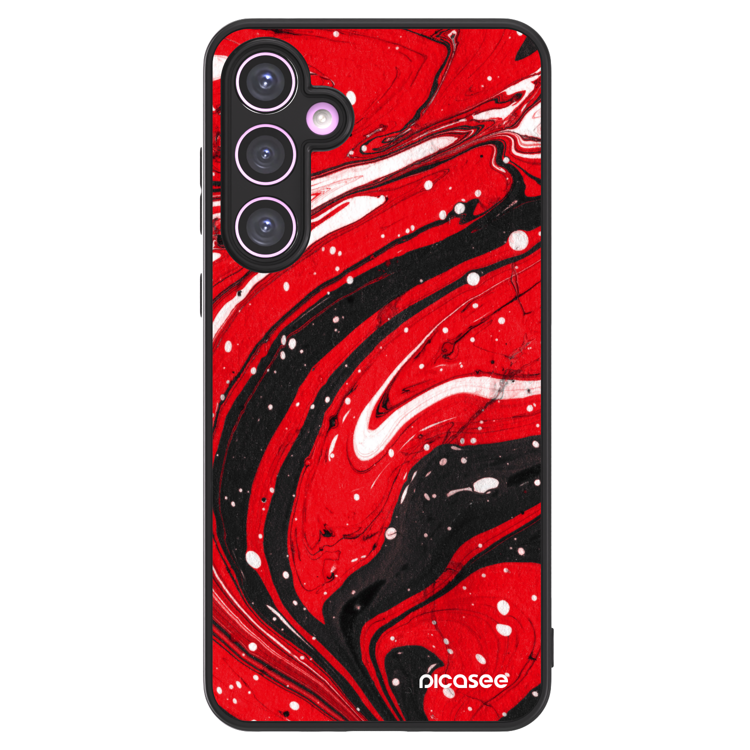 Picasee ULTIMATE CASE für Samsung Galaxy A35 5G A356B - Red black