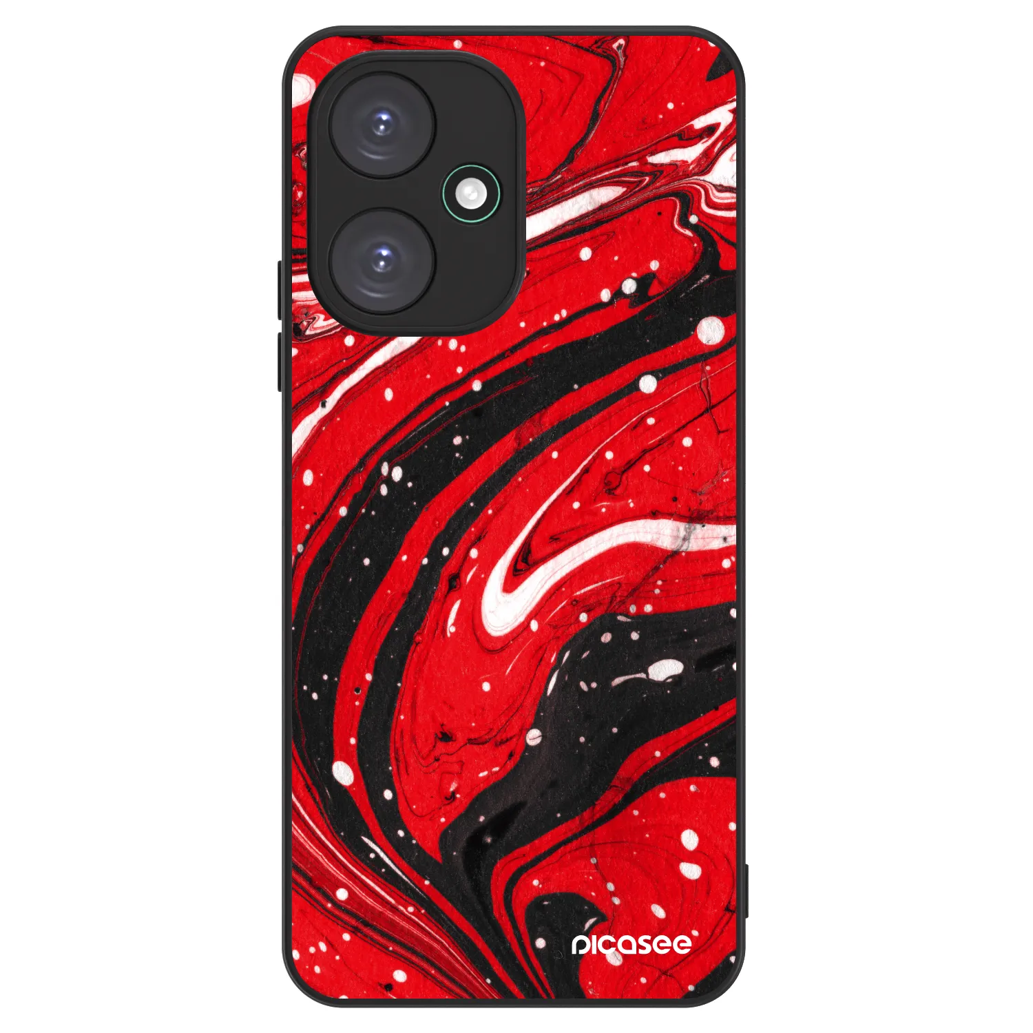 Picasee ULTIMATE CASE für Xiaomi Redmi 13C 5G - Red black