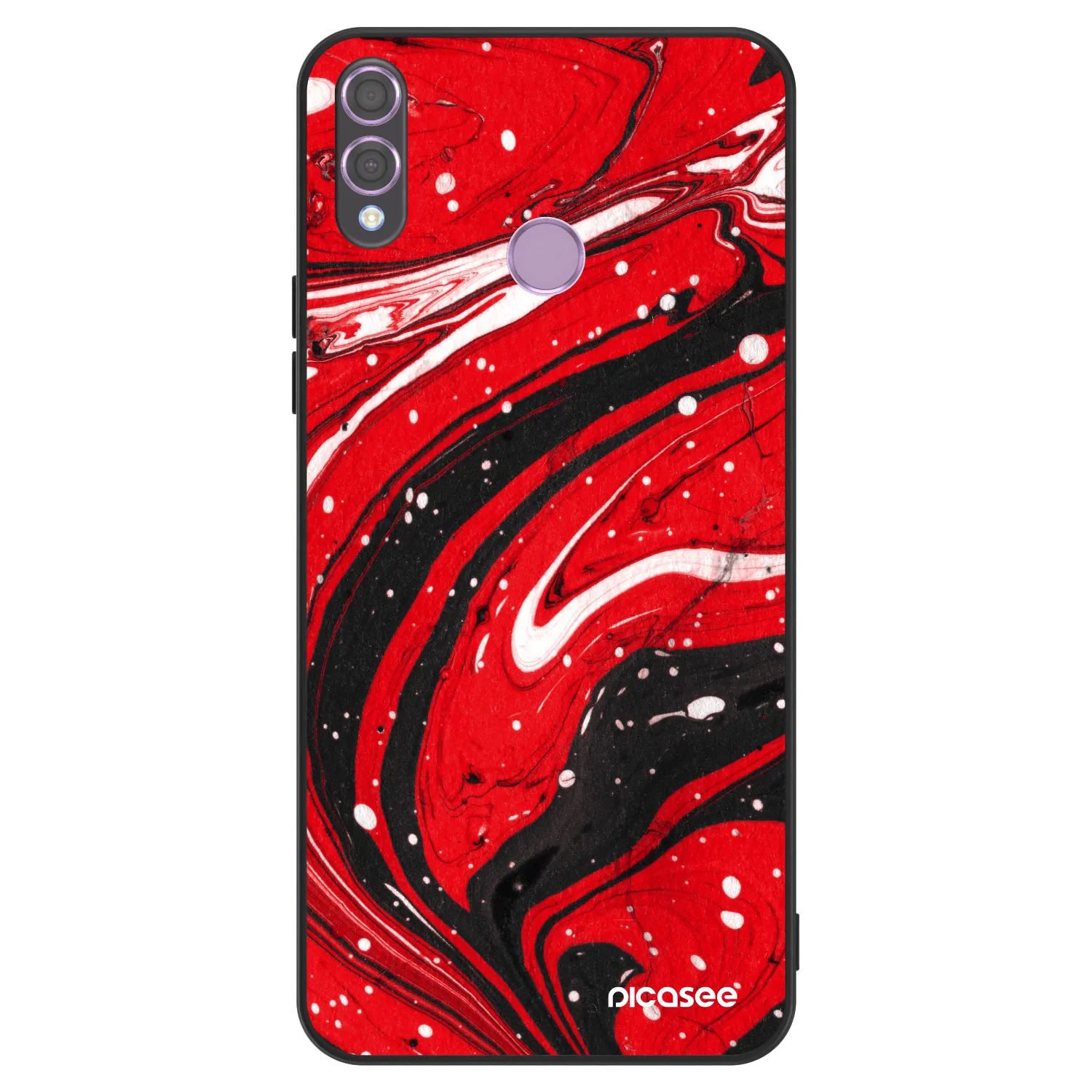 Picasee ULTIMATE CASE für Honor 8X - Red black
