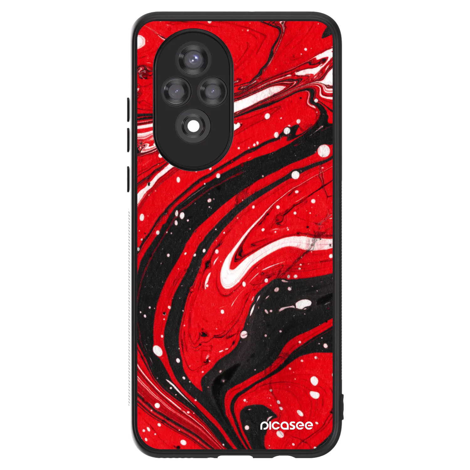 Picasee ULTIMATE CASE für Honor 200 5G - Red black