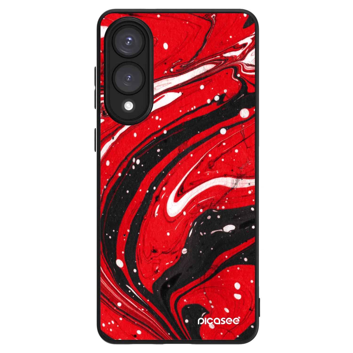 Picasee ULTIMATE CASE für Samsung Galaxy S25 Edge 5G - Red black