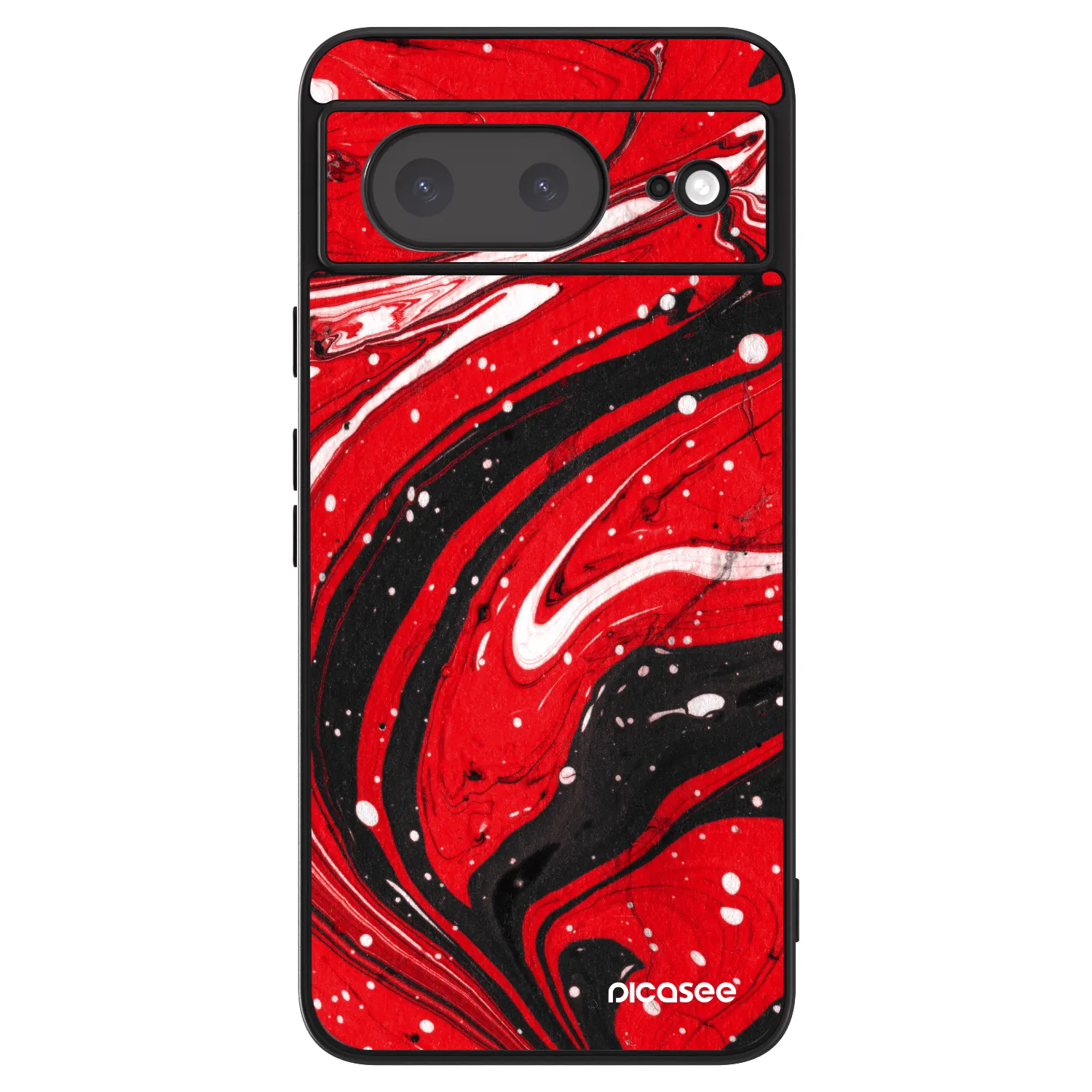 Picasee ULTIMATE CASE für Google Pixel 8a - Red black