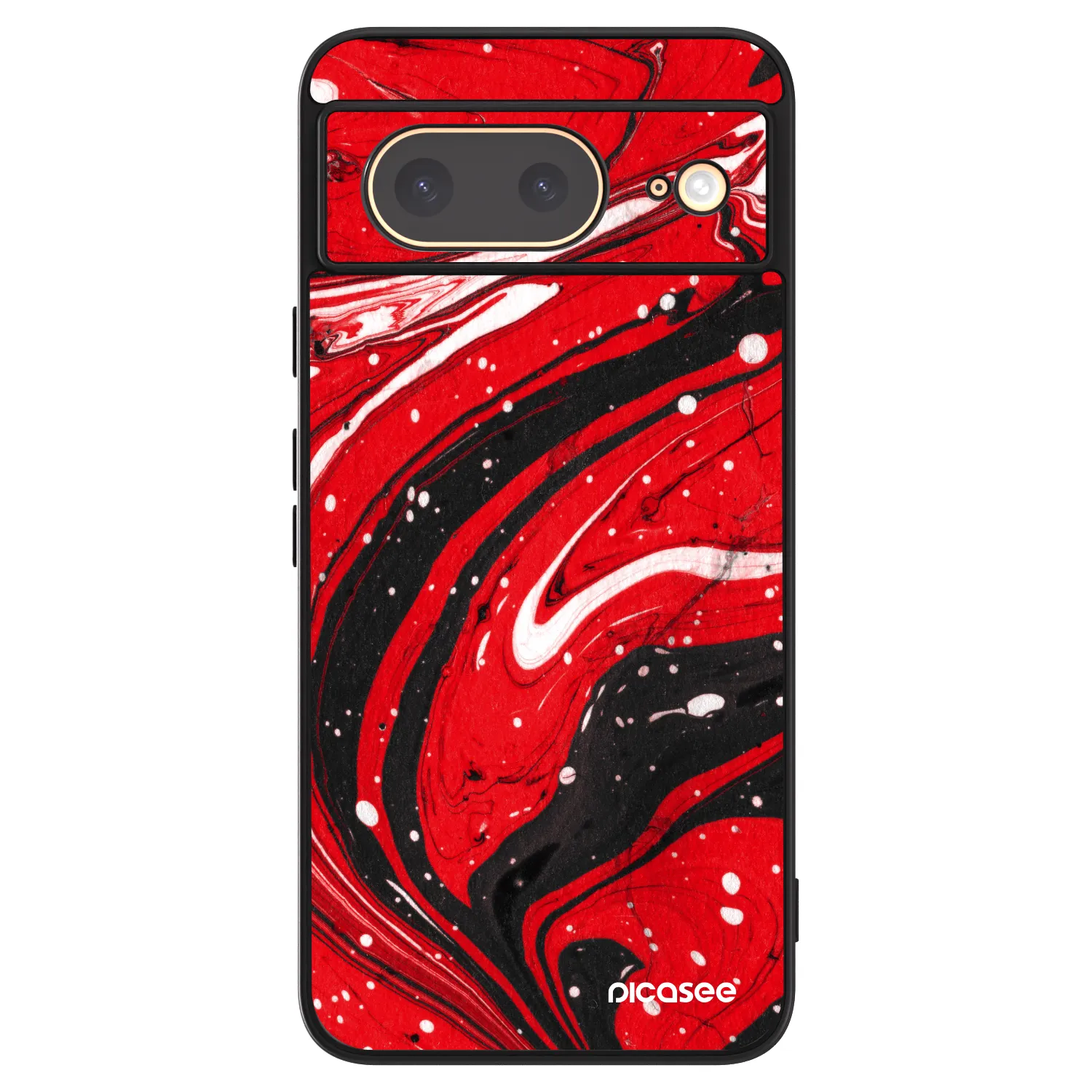 Picasee ULTIMATE CASE für Google Pixel 8 - Red black