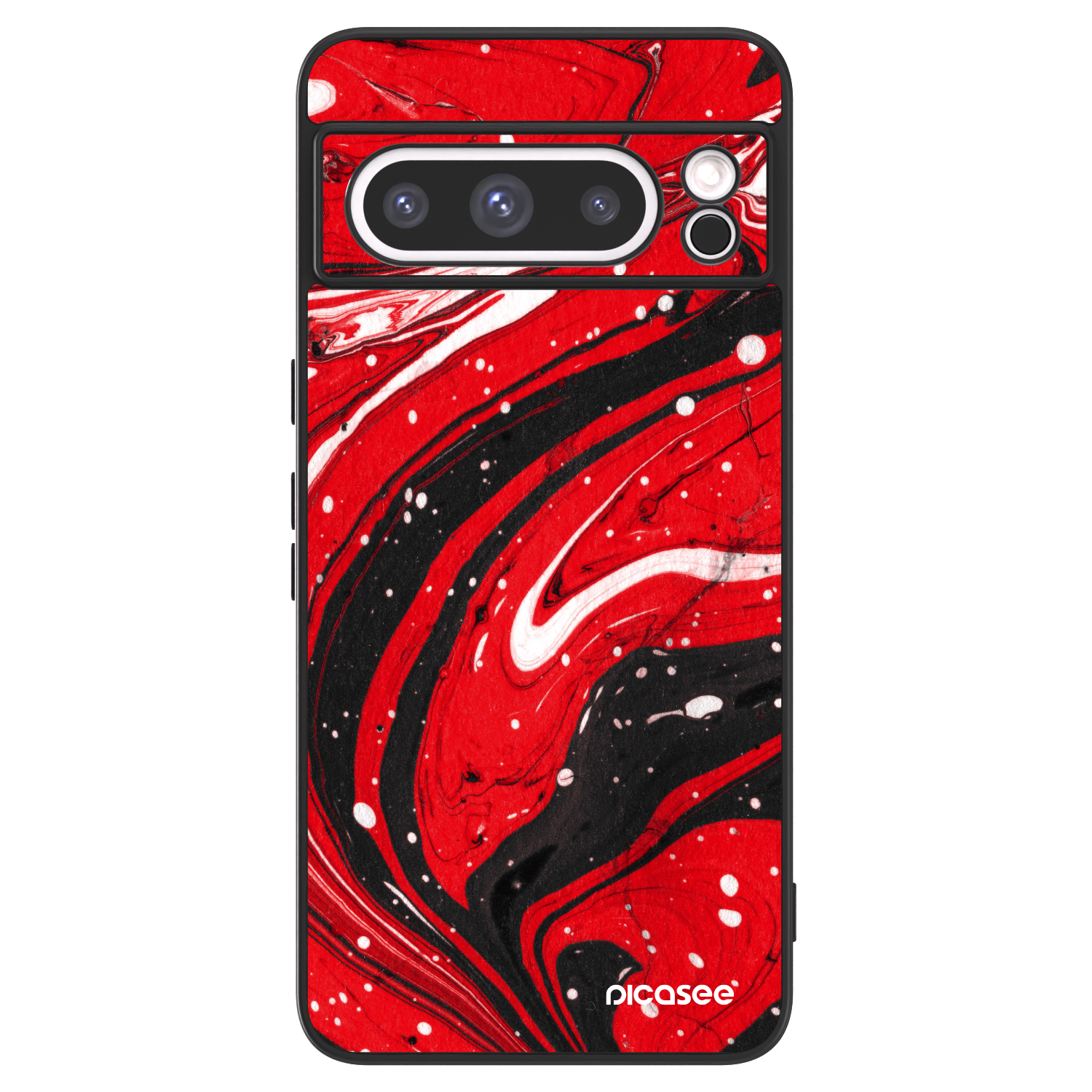 Picasee ULTIMATE CASE für Google Pixel 8 Pro - Red black