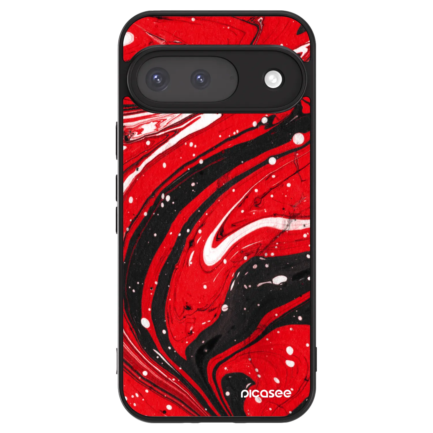 Picasee ULTIMATE CASE für Google Pixel 9 - Red black