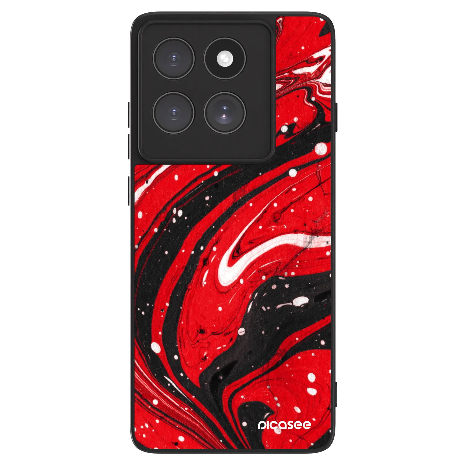 Picasee ULTIMATE CASE für Motorola Edge 60 Fusion - Red black