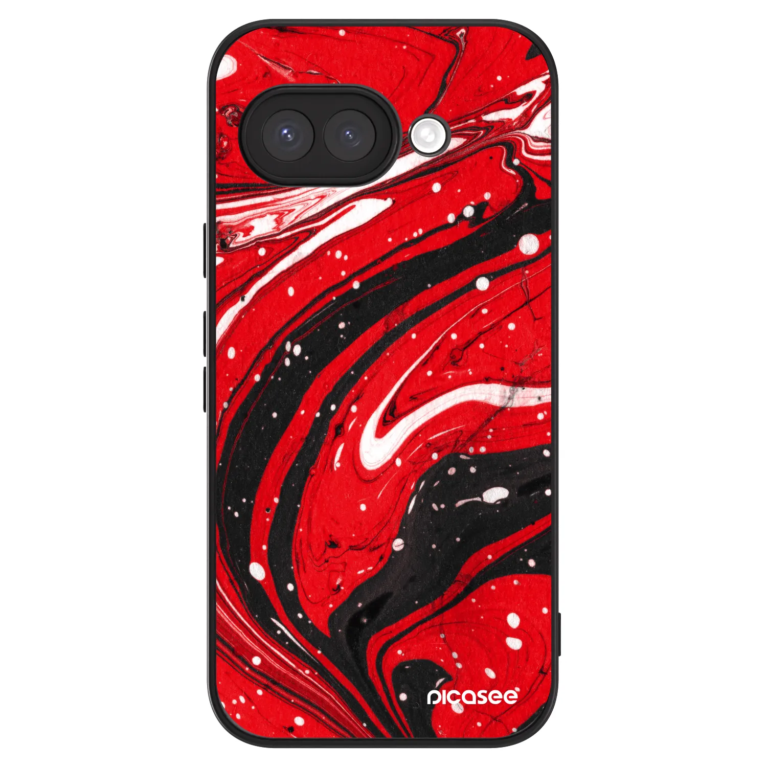 Picasee ULTIMATE CASE für Google Pixel 9a - Red black