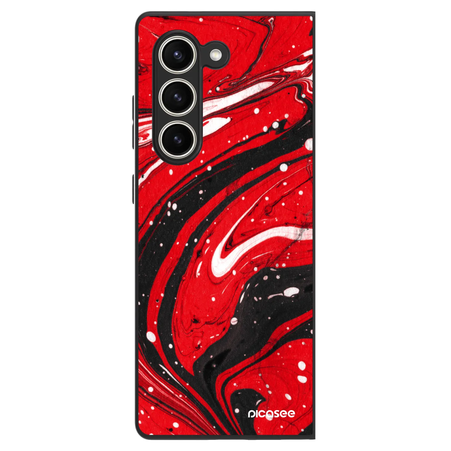 Picasee ULTIMATE CASE für Samsung Galaxy Z Fold5 5G - Red black