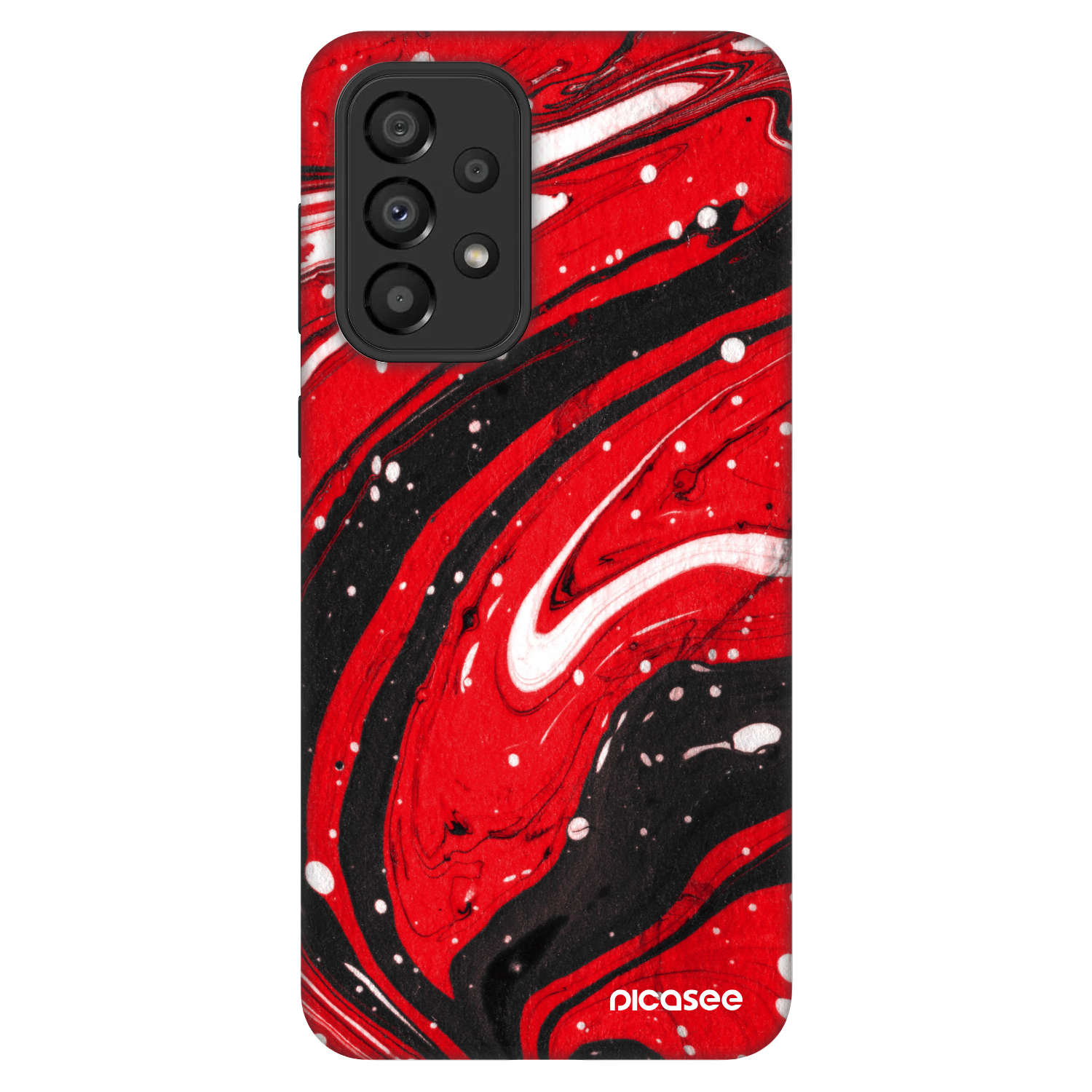 Picasee Fashion Case für Samsung Galaxy A33 5G A336 - Red black