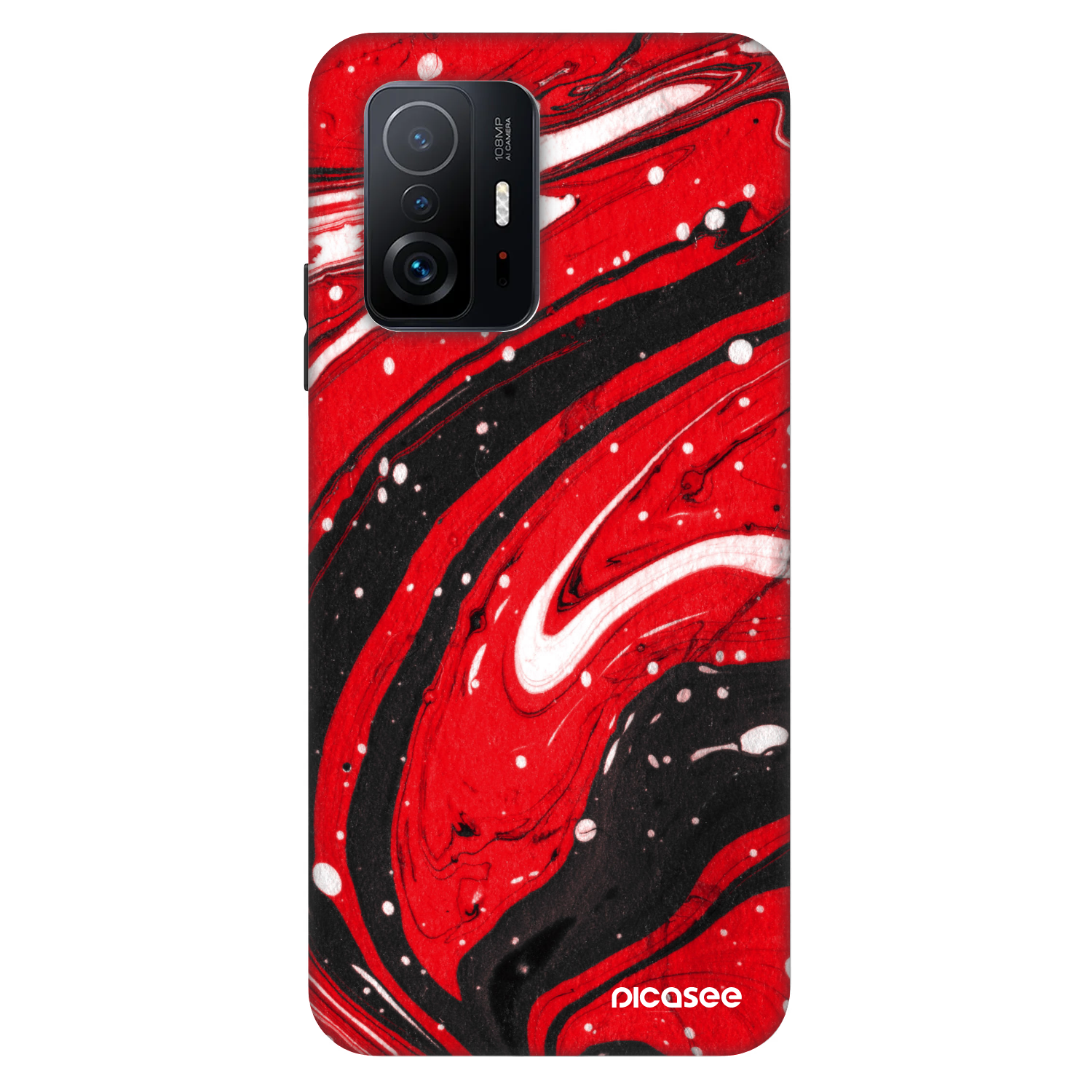 Picasee Fashion Case für Xiaomi 11T - Red black