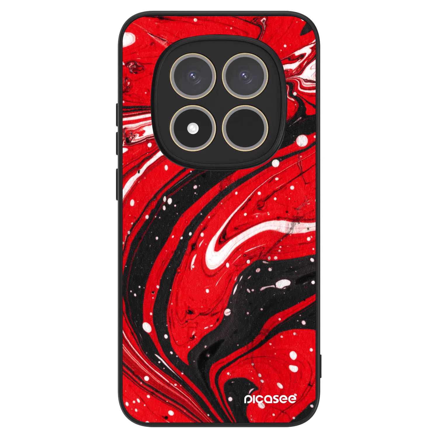 Picasee ULTIMATE CASE für Xiaomi Redmi Note 15 Pro 4G - Red black