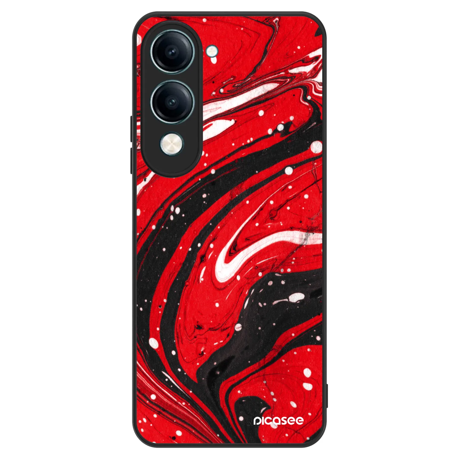 Picasee ULTIMATE CASE für Vivo Y29s 5G - Red black