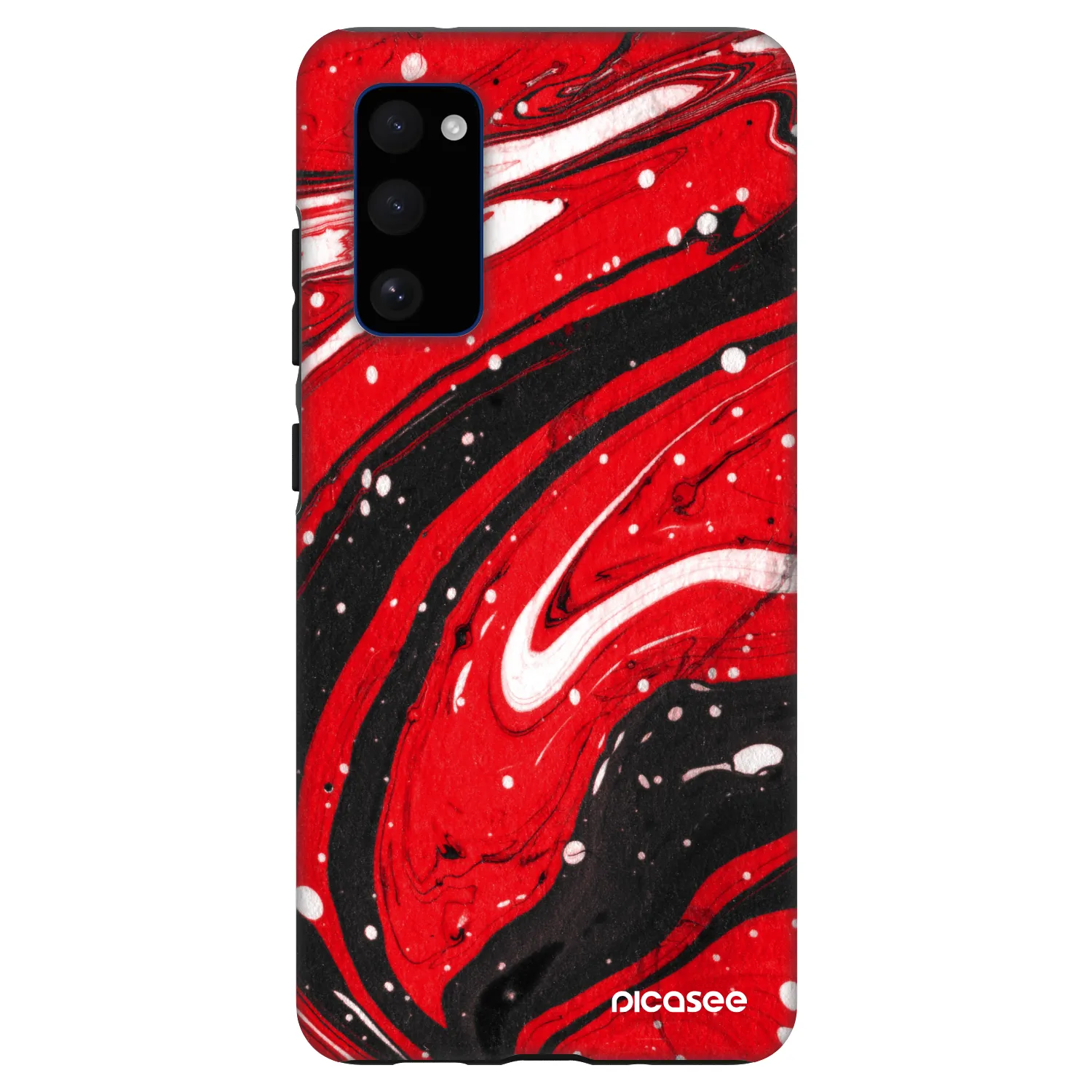 Picasee Fashion Case für Samsung Galaxy S20 FE - Red black