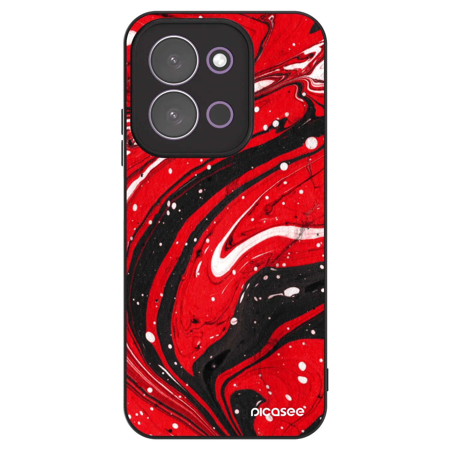 Picasee ULTIMATE CASE für Xiaomi Redmi 15C 5G - Red black
